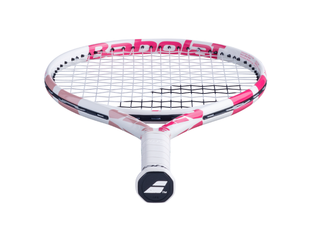 Babolat Drive JR 23 Hvit/Rosa Tennisracket Barn, høyde ca 125 cm